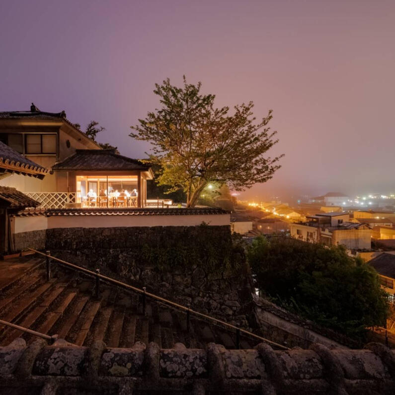 夕暮れの風景